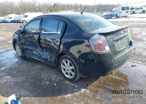 2011 Nissan Sentra 2.0Sr из США, поврежденный, VIN 3N1AB6AP9BL639337